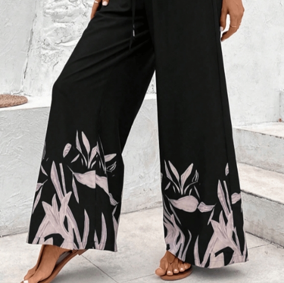Drawstring High Waist Pants - Picture 4 of 8